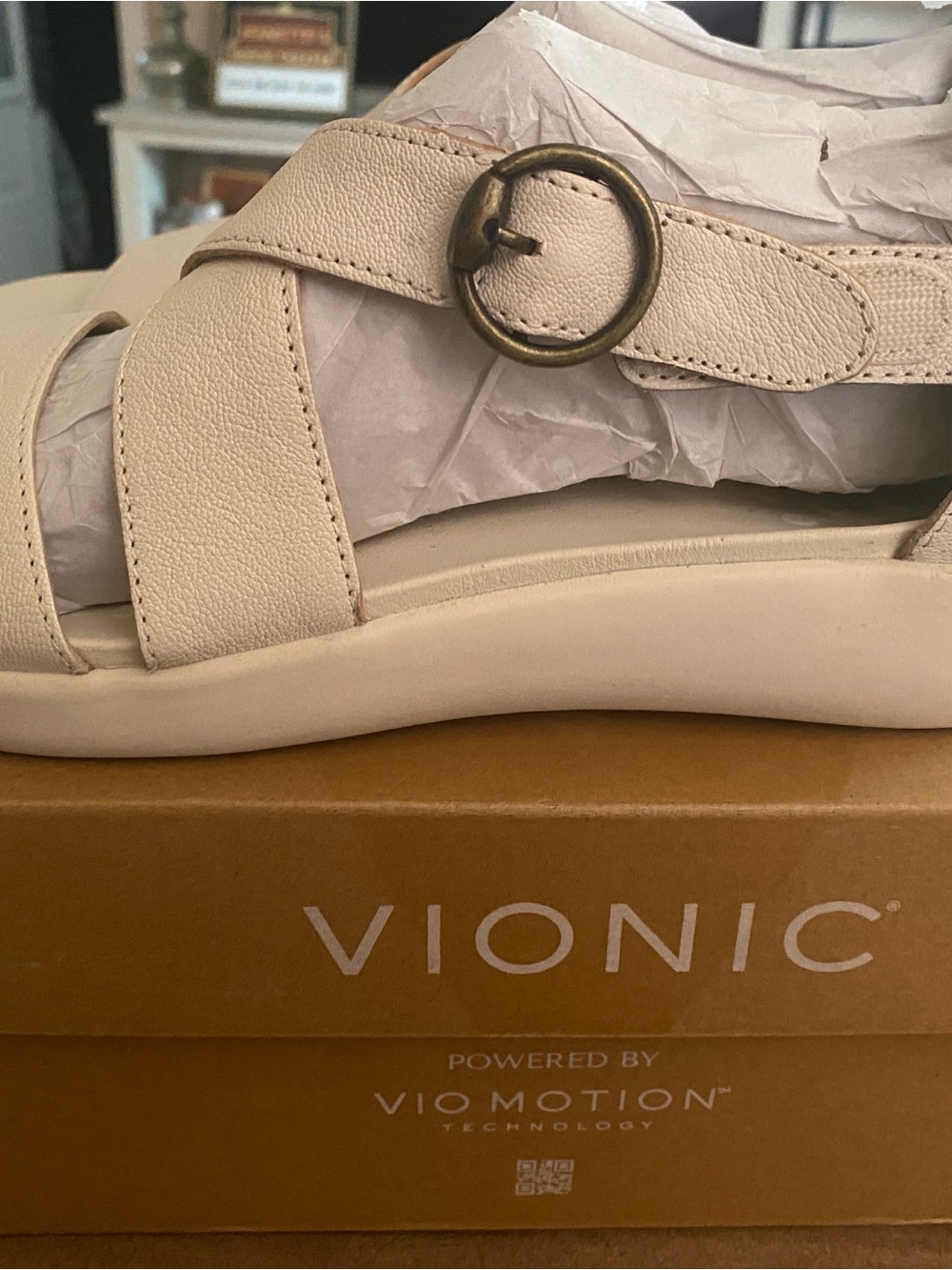 Vionic Harmony RX Sandal Cream - Picture 2 of 16
